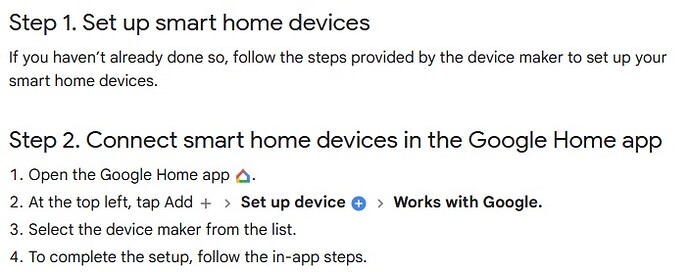 GoogleHomeSupport